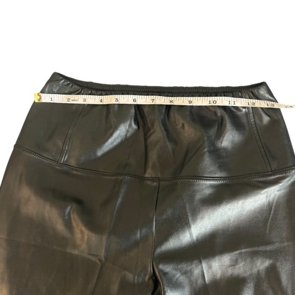 Aritzia Wilfred Free Black Daria Pant High Waisted Vegan Leather Leggings SZ M